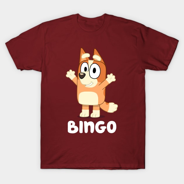 Bingo T-Shirt by Jackbot90s